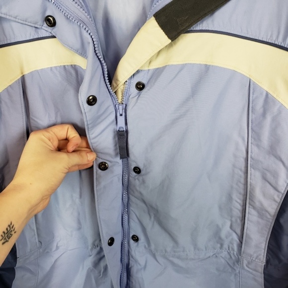 Columbia purple and white core jacket womens L - Picture 2 of 6